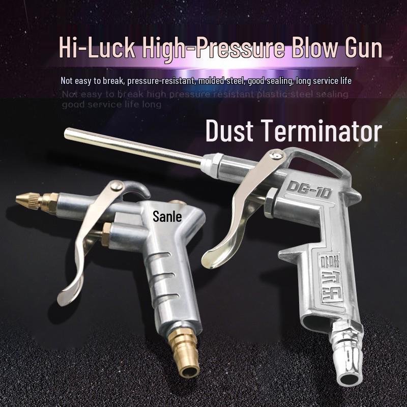 Three-Way Truck Air Dust Blowing Gun with On-Board Air Tank