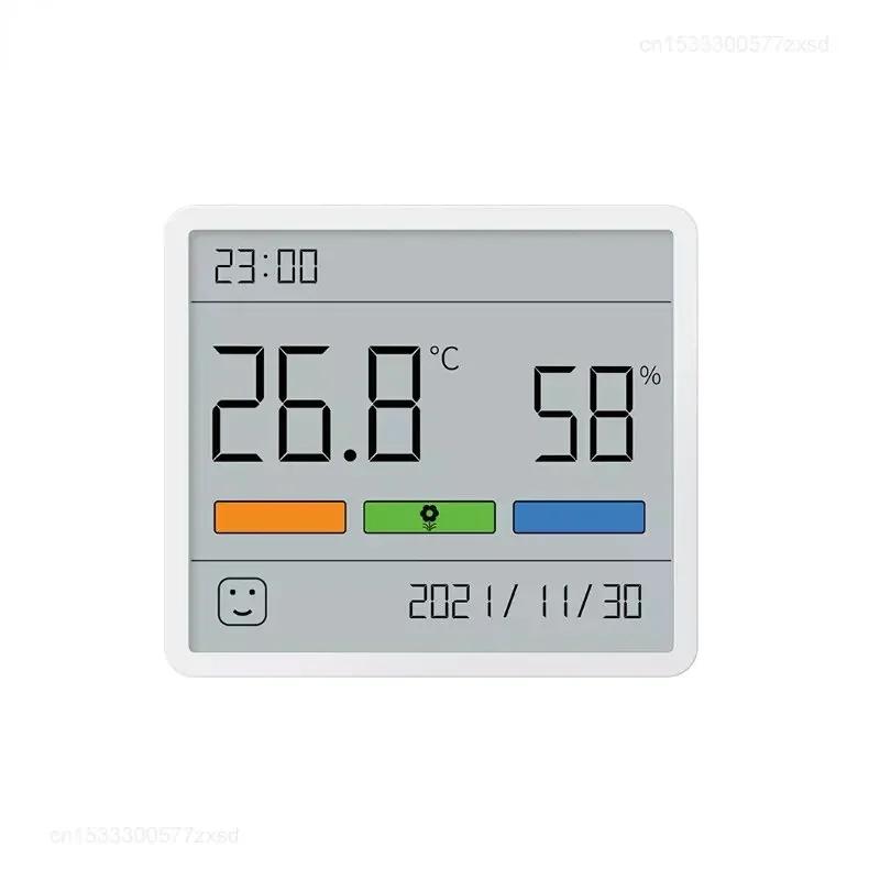 DUKA Atuman LCD Electronic Digital Temperature Humidity Meter Clock Indoor Home Thermometer Hygrometer Weather Station 1pcs