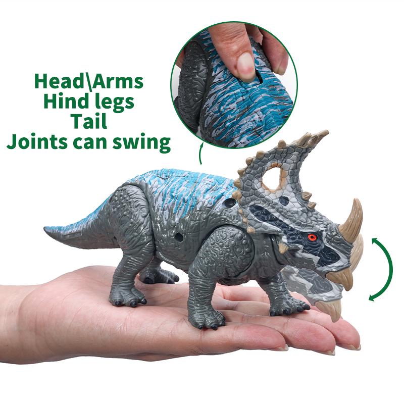 Modello di dinosauro Giurassico Tyrannosaurus rex giocattolo Action figure Trasformabile Triceratopo regalo per bambini