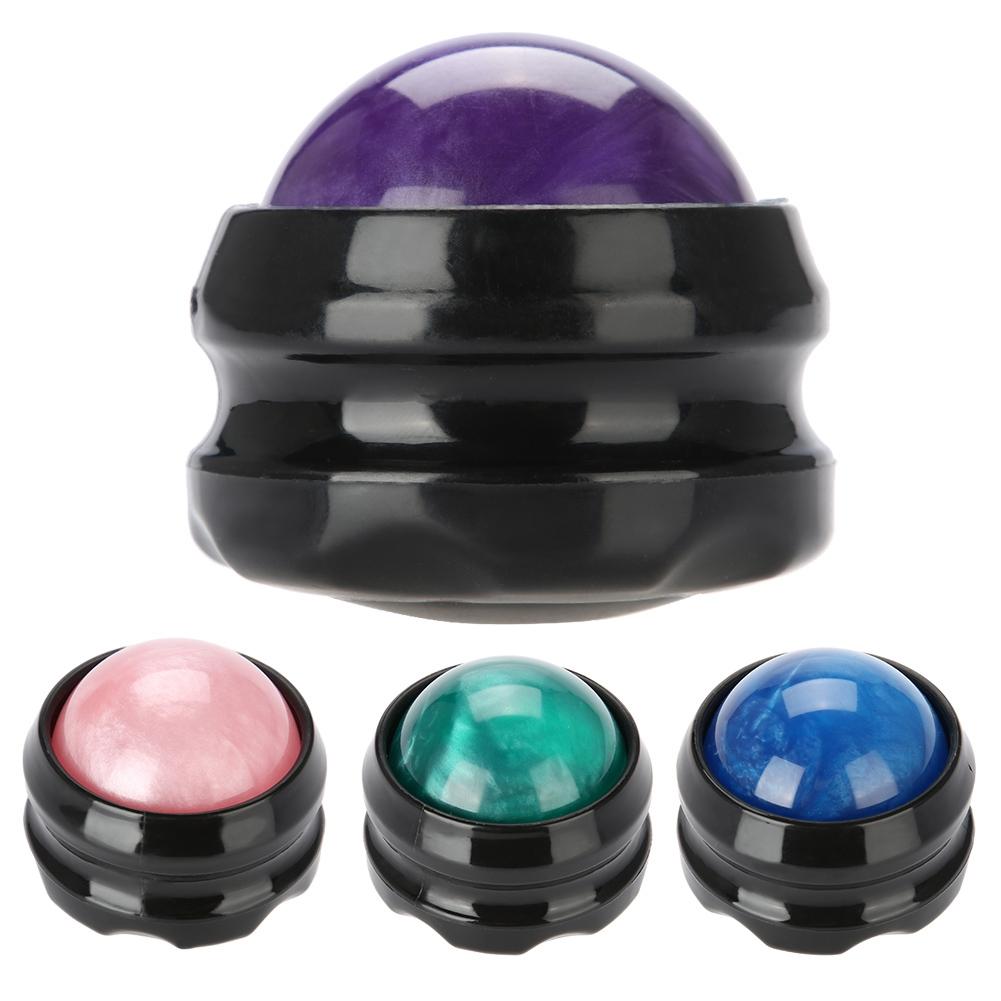 4 Farben Massage-Rollerball-Massagegerät Körpertherapie Fuß Hüfte Entspanner Stressabbau