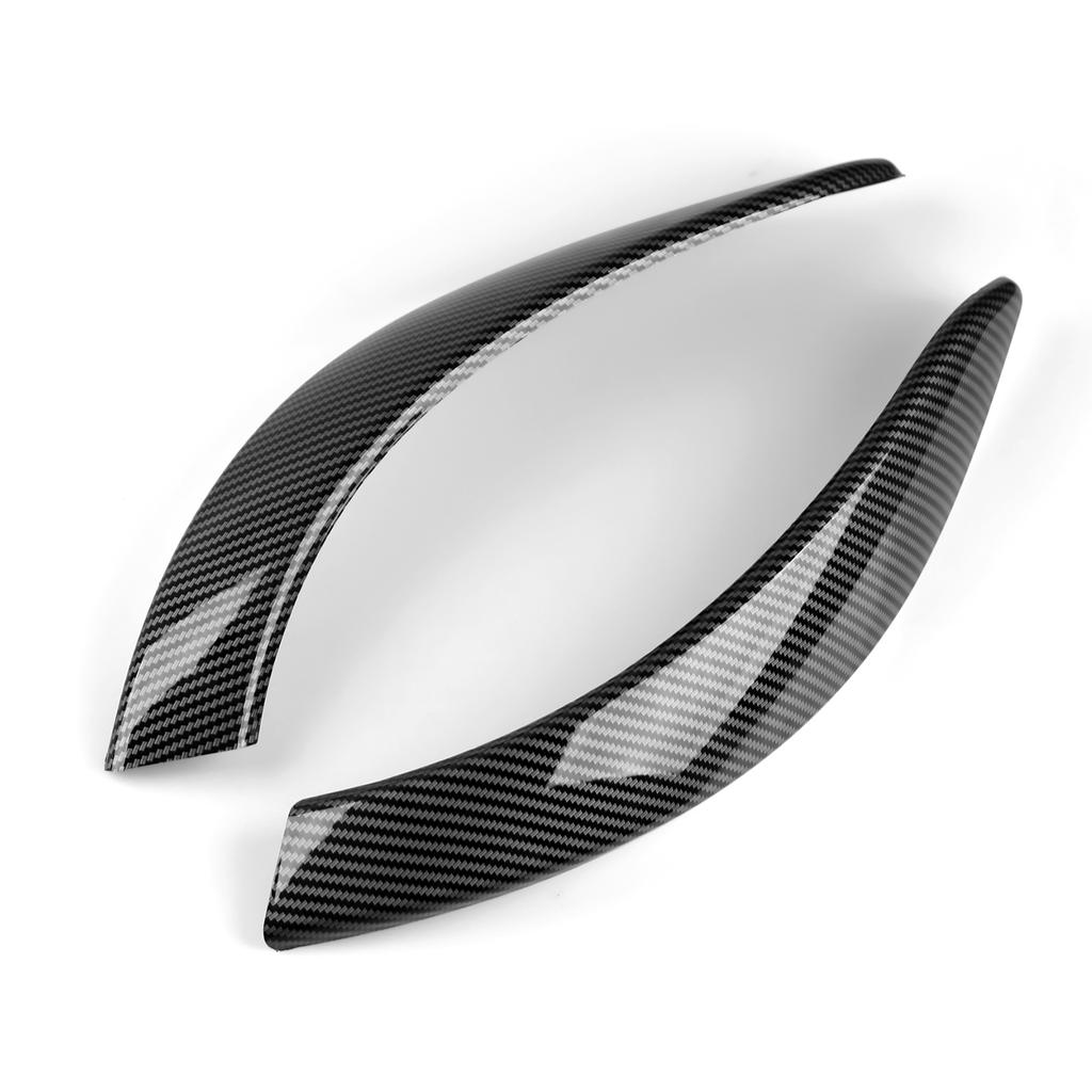 BBJT8 For BMW F30 F31 F34 3GT F32 F33 F36 (2012-2020) Door Handrail Panel Cover Car Trim Accessories, Carbon Fiber ABS Sticker