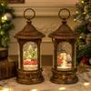 Christmas Decorations Snowflake LDE Light Music Box Glowing Snowman Wind Lantern Christmas Scene Arrangement