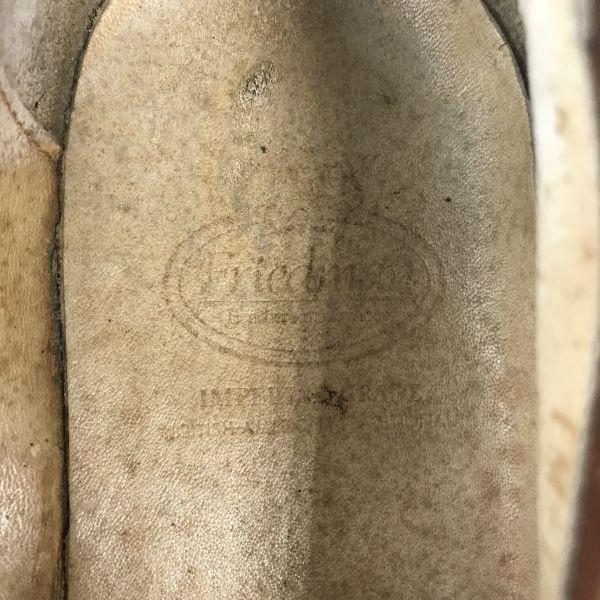 Vintage 60er-70er Friedman Leder Penny Loafer Größe 8.5 26.5 Braun Business Service Schuhe(GEBRAUCHT)