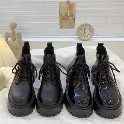 Women Boots Autumn Winter New Round Toe Thick Sole Fashion Shoes for Women Solid Color Elegant Comfortable Fashion Boots Women