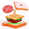 Kids' Pretend Play Food Set: French Fries, Hamburger, Pizza, & Bread - Educational Toys for Girls In Kindergarten Junior Class