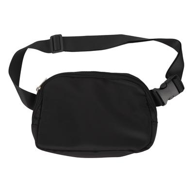 Unisex Belt Bag Nylon Waterproof Multifunctional Fashion Waist Pack for Outdoor Sports Running