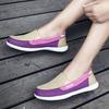 Mode Frauen Leinwand Freizeitschuhe Loafers Slip On Driving Schuhe Mokassins Frauen Wohnungen Schuhe