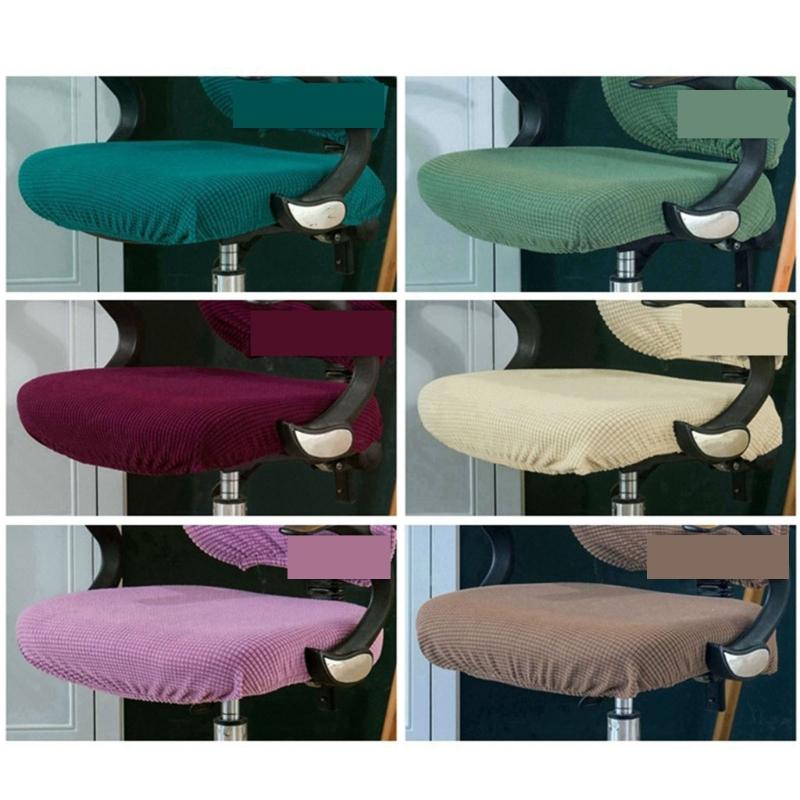 Corn Velvets Office Gamings Chair Cover Home Stretch Spandex Computer Rotating Lift Armchair Seats Cover Dust-proof