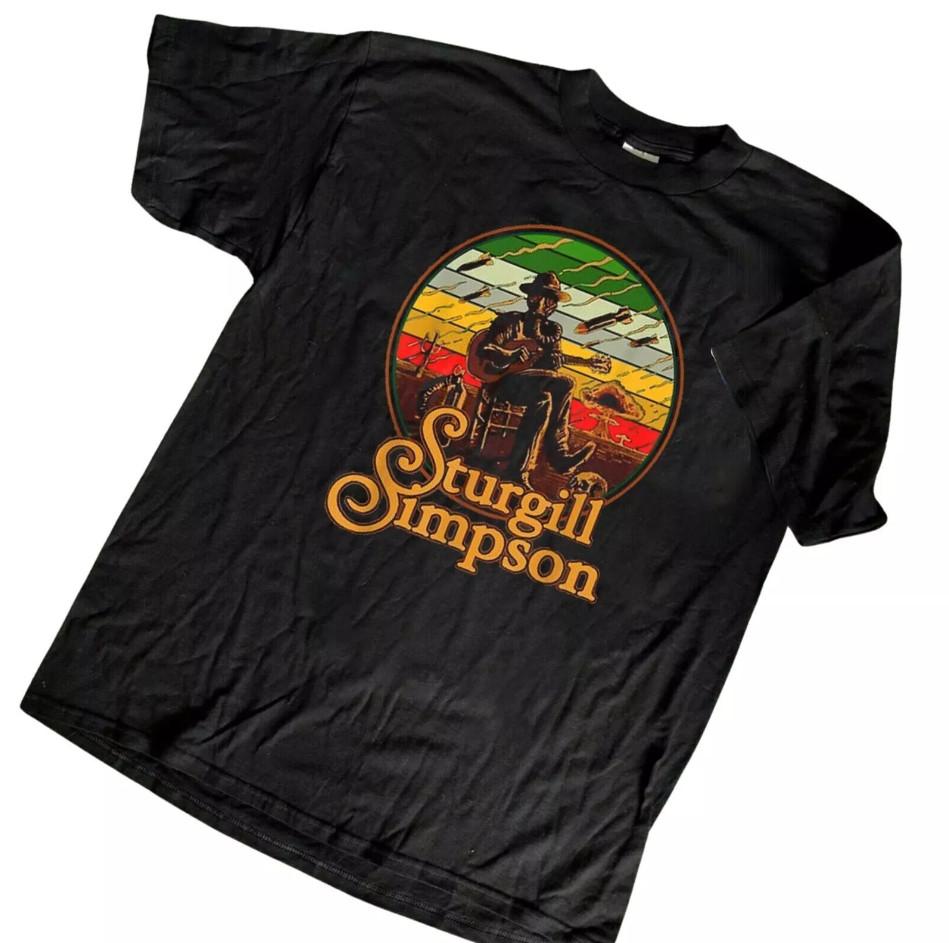 Горячая классическая унисекс футболка Sturgill Simpson S-235XL S