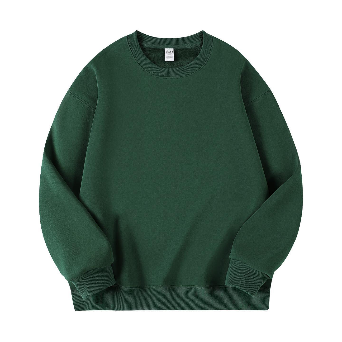 

Зимний отпускной хлопковый бархатный свитер: Круглый вырез, спущенное плечо, доступно в 16 цветах, 400 г XXL for 155-175 lbs