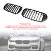 Gloss Black Front Kidney Grille Fit BMW 7-Series G11 G12 740i 750i 2016-2018