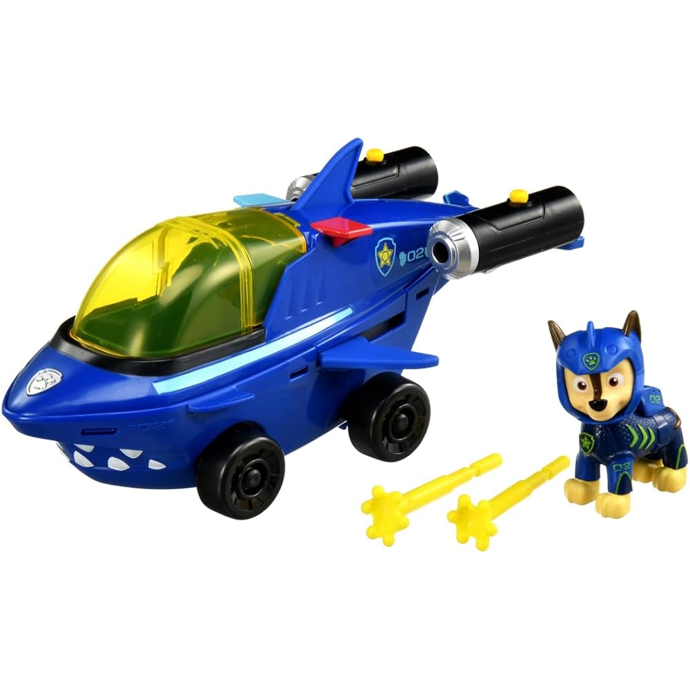 Takara Tomy Paw Patrol Basic Vehicle Chase Aqua Shark Toy Vehicle