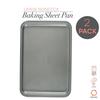 2 Pack Nonstick Baking Sheet Durable Carbon Steel Oven Safe Easy Clean Perfect Baking Roasting Cooking