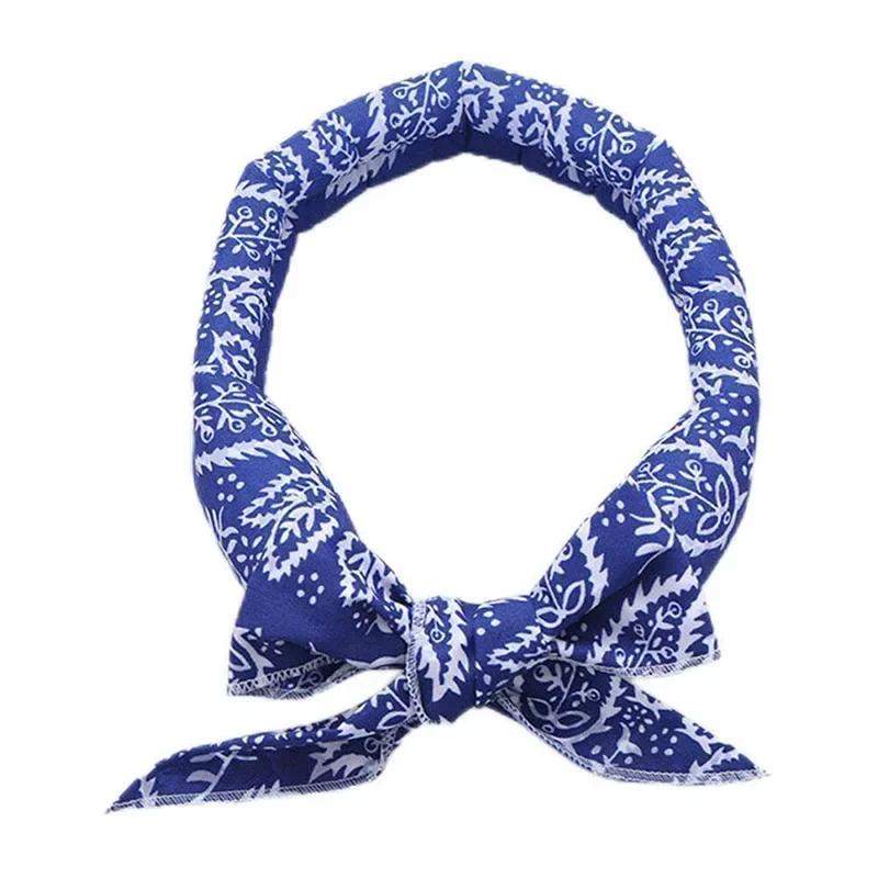 1Pcs Cool Scarf Neck Wrap Cooling Bandana Sports Scarf Instant Cooling Outdoor Sports Headband Chill Ice Sports Towel Wristband