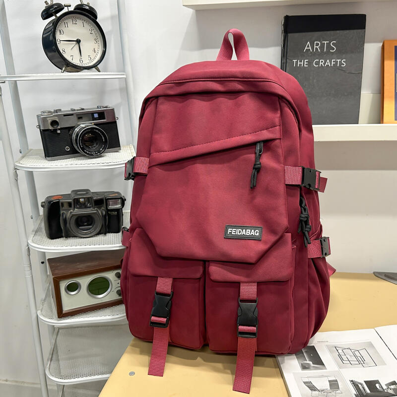 Student Schoolbag College Style Large Capacity Backpack