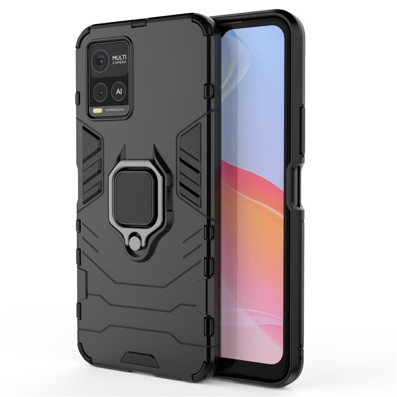 Shockproof Bumper For Vivo Y21 Case Vivo Y21 Cover TPU Armor PC Phone Back Cover Vivo Y20 Y30 Y70 Y21 Y31 Y51 Y52S Y53S Y72 Y73S
