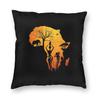 Neon Modern African Abstract Art Square Pillowcase Pillow Cover Cushion Throw Pillow for Home Sofa Living Room