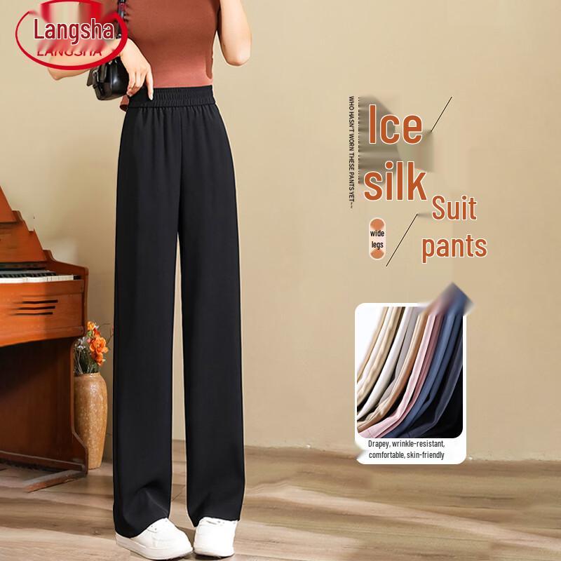 Women s High-Waist Casual Suit Pants 3XL