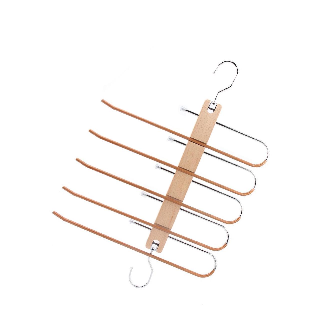 5-in-1 Pants Trousers Rack Shelves Multi-functional For Wardrobe Hangers 970₽