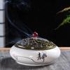 Large Aroma Censer Ceramic Sandalwood Stove New Incense Burner  Home Decoration