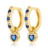 Earrings Gifts for Mom New 925 Silver Bowknot Cherry Stud Earring Butterfly Bee Drop Earring For Woman Jewelry