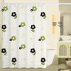 Cartoon Waterproof Shower Curtain Set