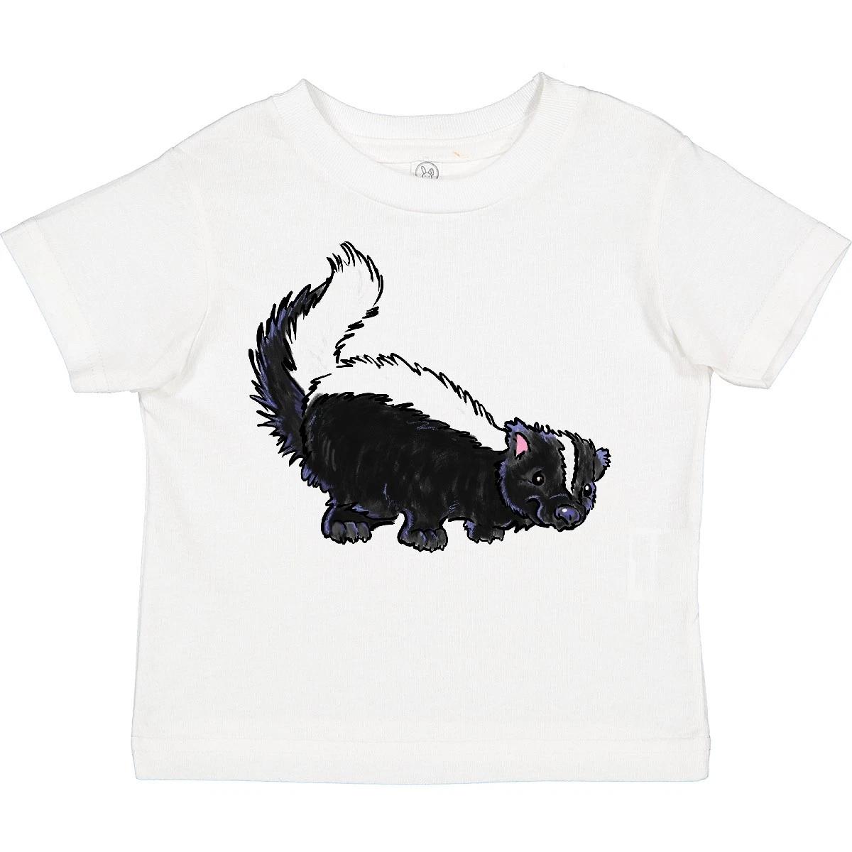 Inktastic Animals Cute Skunk Toddler T-Shirt Funny Animal Owner Breeder Pests 140