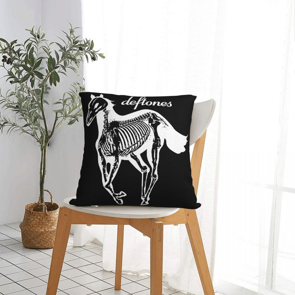 Deftones White Pony Pillow Covers Living Room Cushion Cover Cute Pillowcase 40*40