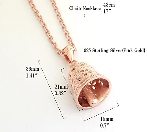 Sakura Sakura Bell Pendant Silver 925 orientalvibrations Oriental Vibrations