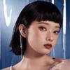 BELLA BOX Moon Setting Milky Way Meteor Shower Luxury Tassel Ear Clip Femininity Long Earrings Cool Wind Small Crowd Earless Earrings