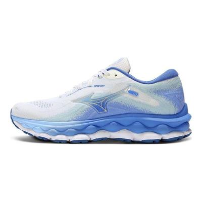 Wave Sky 7 Komfortable Slitesterke Lavsko Løpesko Dame sneaker Hvit Blå J1GD230274