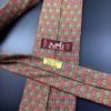 Used HERMES tie all-over pattern silk orange