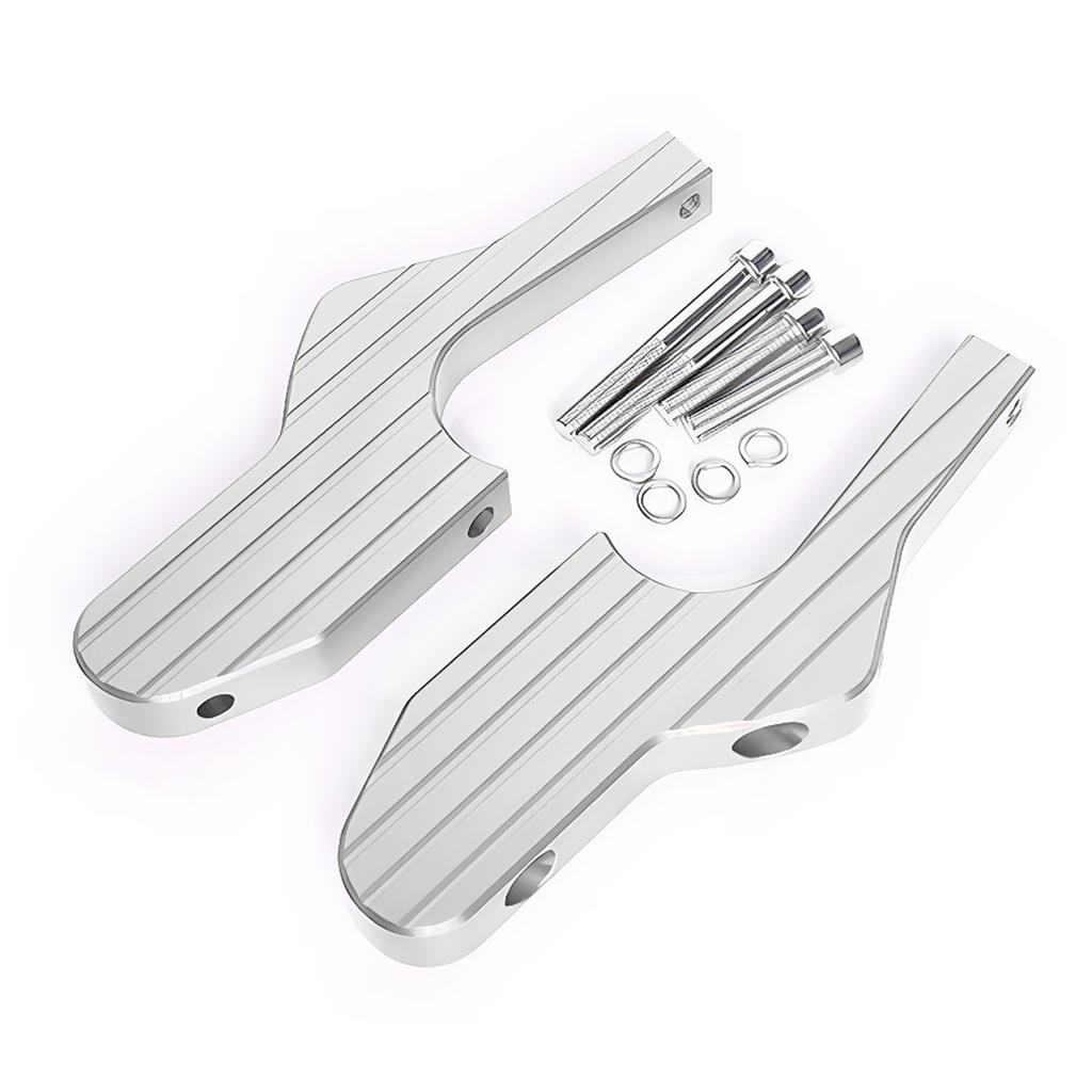 Aluminum Foot Peg Extensions Extended Footpegs for Vespa GT GTS GTV 60 125 200 250 300 300ie Vespa Motorcycle Parts