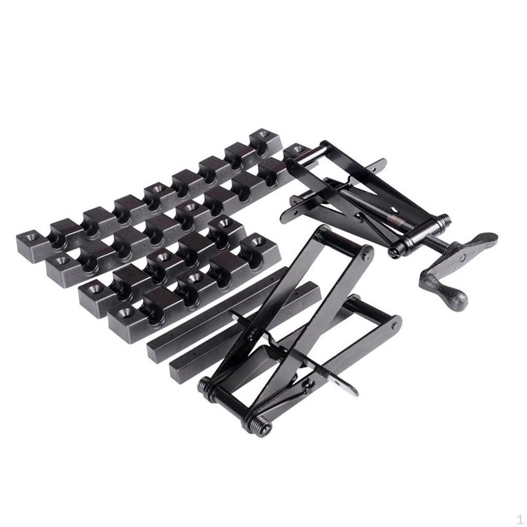 4 Way Pressure Release Clamp, Bracket,Adjustable DIY Accessories Supplies,Wood Panel Fixing Clamp