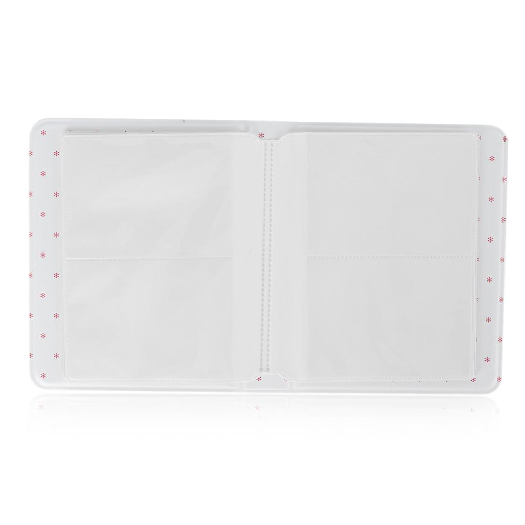 64 Pockets 3in Mini Photo Album Instant Picture Storage Case for Polaroid Mini Camera 11 9 8