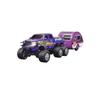 RC Truck, 1:64 Scale Truck With Lights, Remote Control Truck, 2.4GHz Rc Truck, Rechargeable Remote Control Semi Truck With Trailer