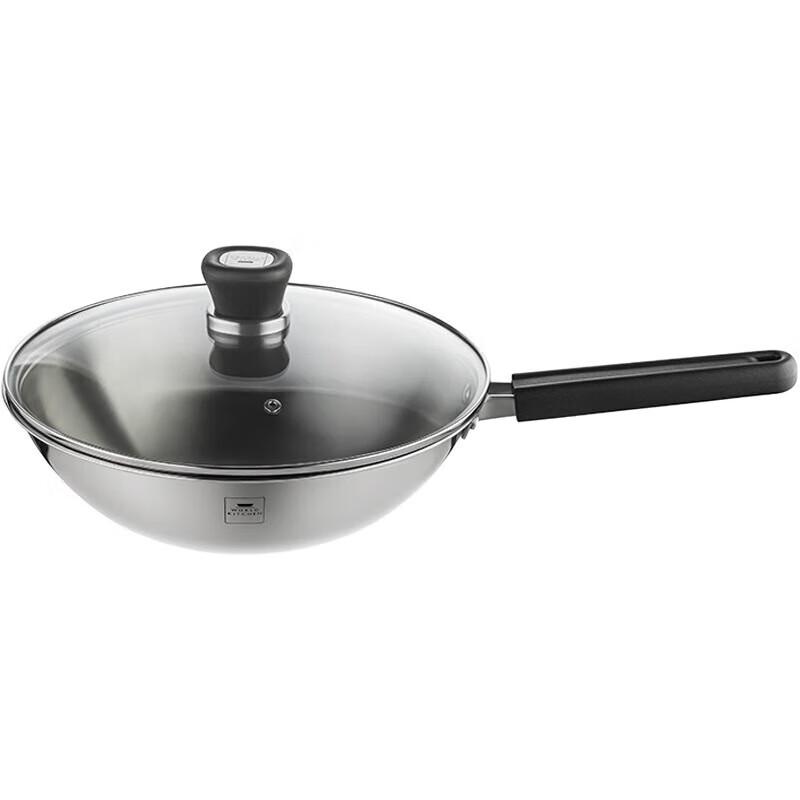 Corning VISIONS Kitchen Joy Series 30cm Chinese Wok