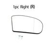 For Mercedes-Benz  E-class  C-class C E Class W211 W203 Accessories Side Rearview Heated Mirror Glass