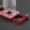 Adjustable Woodworking Slotting Guide Bracket Accurate Router