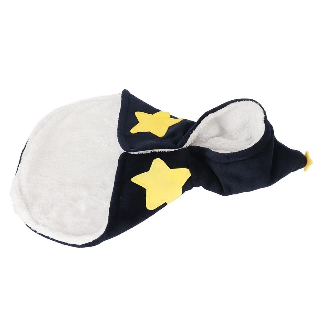 Haustier Kapenumhang Flanell Hautfreundlich Warm Haustier Kapuzenkostüm für Halloween Party Täglich L