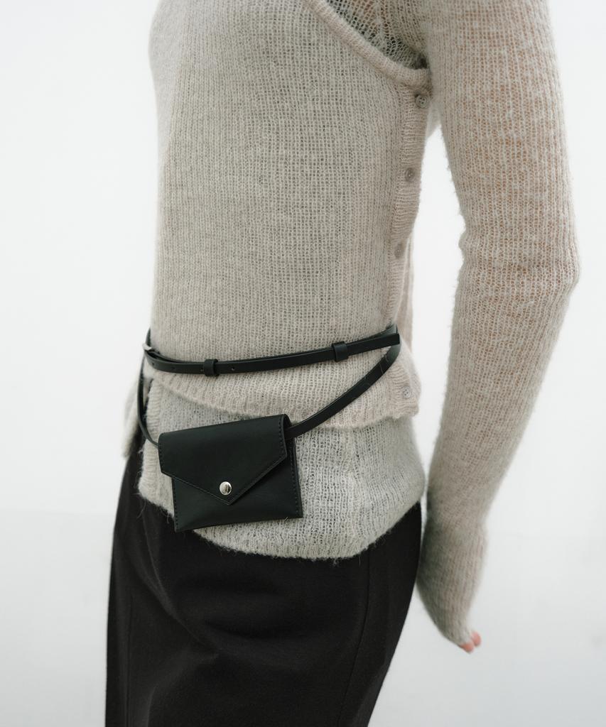 Loutaideu Alpaca Halter Knit [Grey]