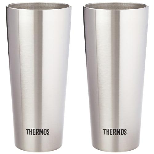 Thermos Vacuum Insulated Tumbler 400ml Stainless Steel Set of 2 JDI-400P S