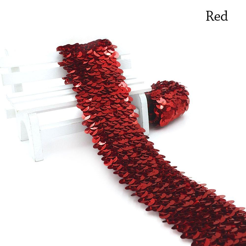 4.8cm/1M Stretch Hand Decorated Wide Dance Costume Accessories DIY Sewing Materials  Dance