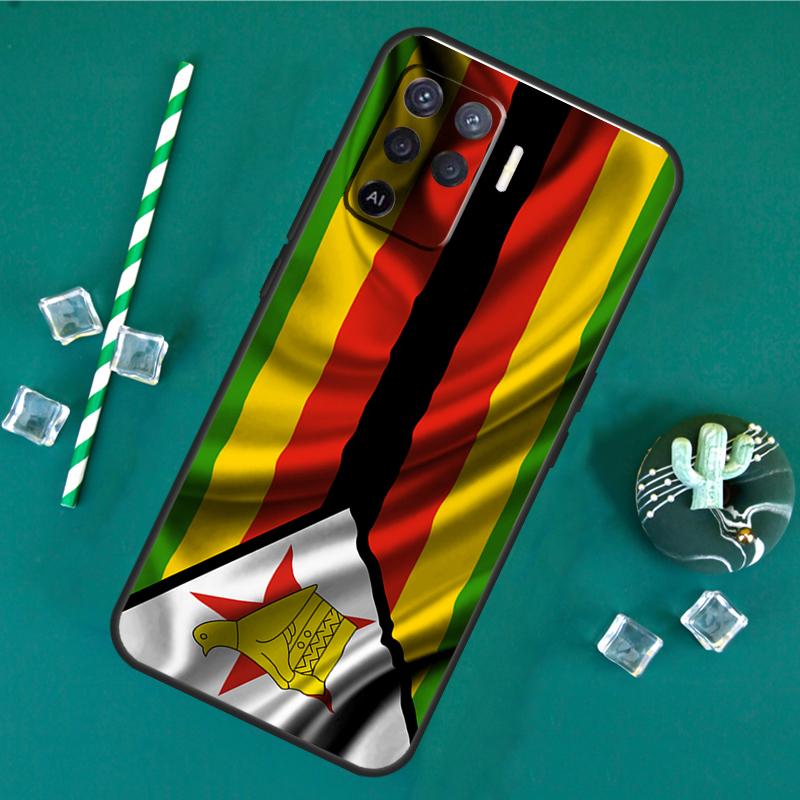 

Zimbabwe Flag Case For Oppo A80 A40 A60 A16 A76 A96 A91 A15 A17 A74 A94 A54 A57S A18 A38 A58 A78 A98 Cover OPPO A78 4G