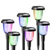 1-6PCS LED Lantern Lighting Solar Energy Path Lights Outdoor Waterproof Garden Lantern Landscape Path