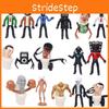 Sammlerstück Skibidi Toilettenmann Spielzeug 6-10cm Höhe 1 Set = 16 Stück