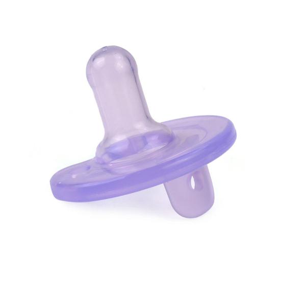Newborn Baby Soft Silicone Round Orthodontic Dummy Pacifier Teat Nipple Soother