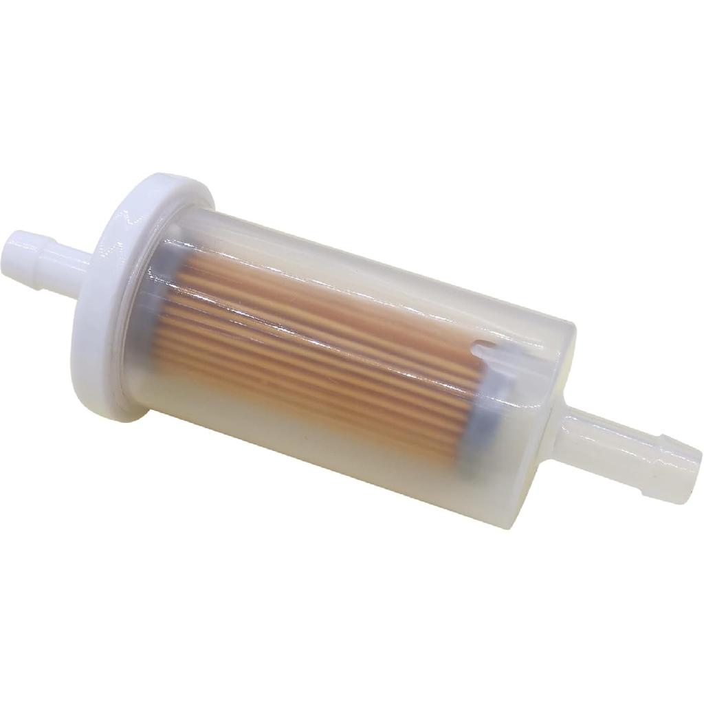 695666 Fuel Filter 1/4" for Briggs & Stratton 845125 691035 493629 JohnDeer D100 D105 D110 D120 D125 D130 D140 D150 D155 D160 D170 L105 L108 L111