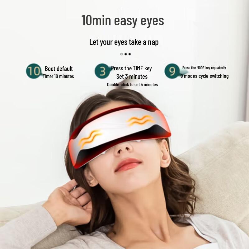 MZ Smart Eye Massager with Heat and Vibration