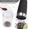 Electric Automatic Mill Spice Salt and Pepper Grinder Gravity LED Light Adjustable Coarseness Kitchen Steak Mill Tools